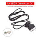 RGB Scart Cable Lead TV Audio Video Connection Wire for SEGA Dreamcast Consoles