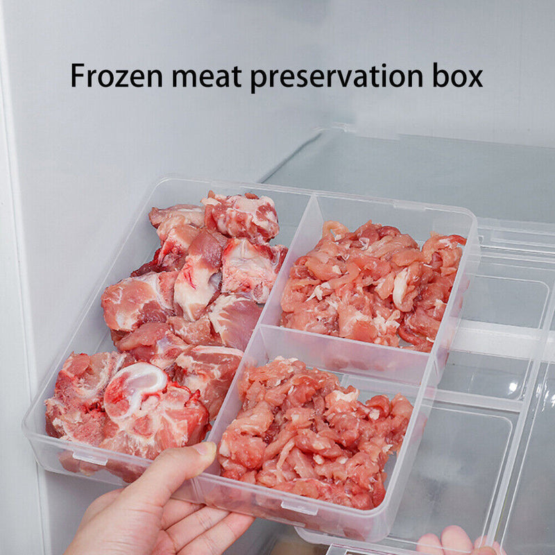 Food Fresh Storage Containers Kitchen Fridge Case Separate Meat Fish Box Newly