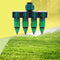 Garden Drip Irrigation 4 Way 4/7 8/11 Hose Pipe Splitter (Thread Connector)