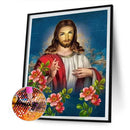 Diamond Painting Jesus Full Round Drill Picture of Rhinestone DIY Drawing K