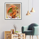 5D DIY Full Drill Diamond Painting Dragon Embroidery Mosaic Craft Home Decor Kit