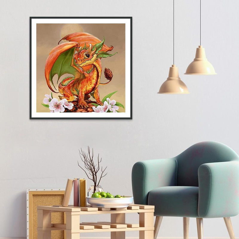 5D DIY Full Drill Diamond Painting Dragon Embroidery Mosaic Craft Home Decor Kit