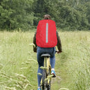Reflective Waterproof Bag Rain Cover Outdoor Safety Covers (Red 60L)