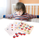 Wooden Memory Game Chess Focus Training Thinking Ability Children Kids Toys