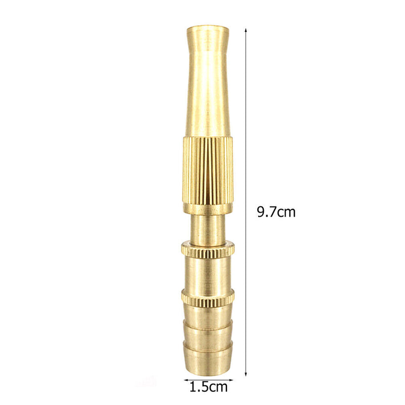 Garden Brass Spray Gun, Hose Nozzle, Lawn Pressure Irrigation Sprinkler