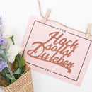 Paper Card Embossing German Words Metal Cutting Dies Stencils DIY (H5994) Newly