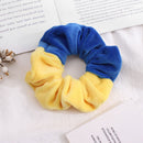 Girls Elastic Hair Bands Plush Ponytail Holders Velvet Scrunchies Soft Hair Tie
