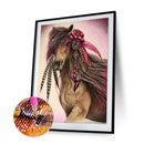 DIY Horse Kits Full Round Drill Diamond Painting Animal Mosaic Art Crafts Sets