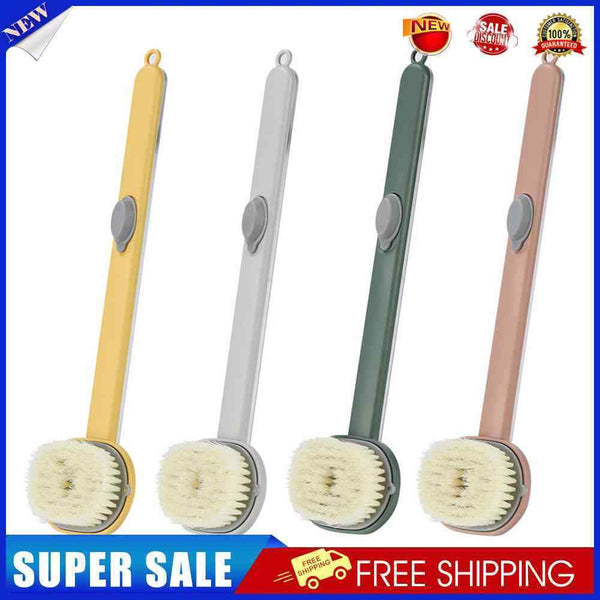 4pcs Bathroom Body Brushes Long Handle Skin Massager Cleaning Brush Multipu