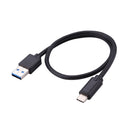 M.2 NGFF SSD to USB 3.1 Type-C Converter Adapter Enclosure Case Box (Black)