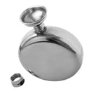 5oz Mirror Polished Stainless Portable Liquor Wine Hip Flask with Funnel