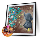 5D DIY Full Drill Diamond Painting Elephant Embroidery Mosaic Kit Bedroom Decor