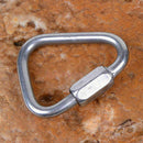Strong Screw Lock Triangle Metal Carabiner Clip Snap N8C4 Loaded Karabiner X4D4