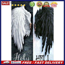 Diamond Painting Kit Black and white angel wings Full Round Rhinestone