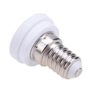 5pcs/pack E14 to E12 Adapter Light Bulb Lamp Base Holder Converter Socket Newly