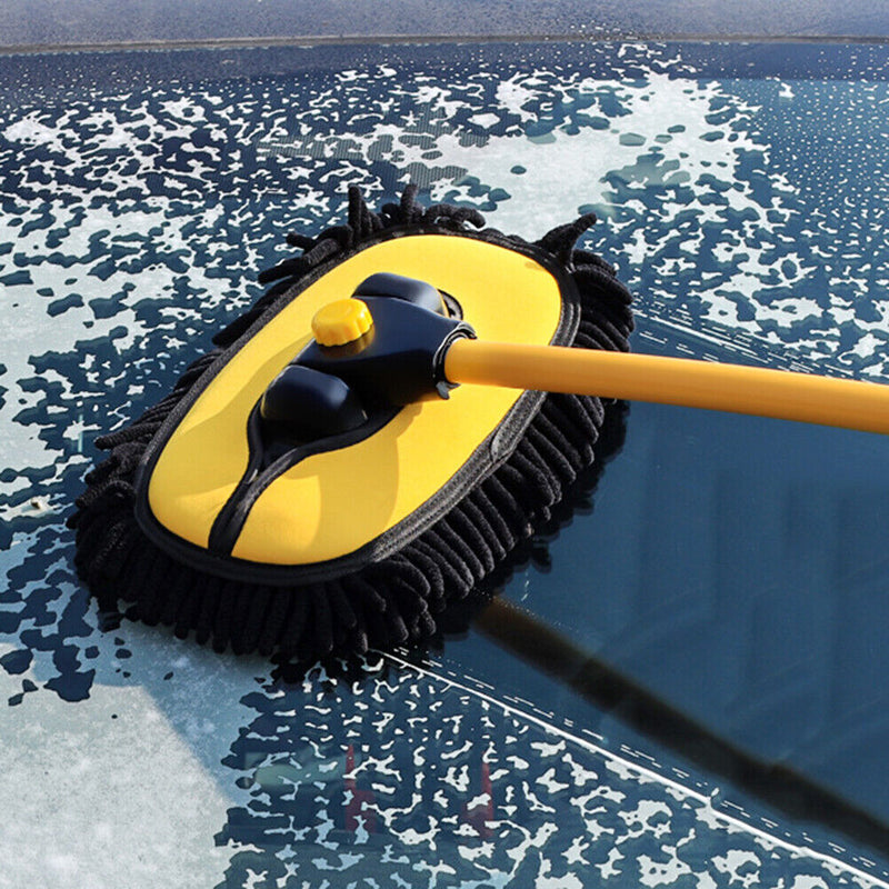 Car Wash Mop Car Brush Special Long Handle Mop Roof Window Cleaning Maintenan