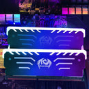 Desktop Memory Cooling Clip RGB Light 6 Automatic Change RAM Cooling Vest