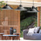 2 in 1 Split Solar Chandelier LED Remote with Cable Yard Lamp (2 Head B)