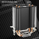 PC Computer CPU Cooling Radiator for Intel LGA1200/115X Direct Touch Cooler Fan