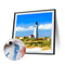 20X20cm Oil Paint By Numbers Lighthouse Frameless Picture Crafts Home Decorat