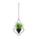 Hanging Flower Pot Hanger Chain Iron Planter Basket Holder Home Decor (A) Newly