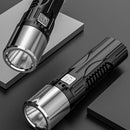 3 Modes Outdoor Waterproof Torch USB Rechargeable Strong Brightness Flashlight