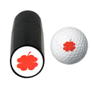 Golf Ball Stamp Marker Ball Stamper Marker Impression Seal (G Four Leaf)