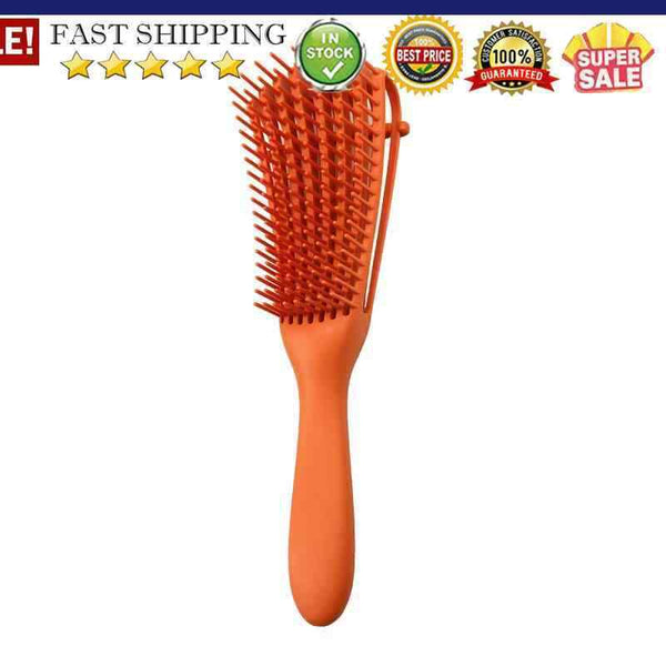 Scalp Massage Comb Octopus Detangler Dry Wet Curly Hair Anti Static Ribs Br