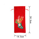 DIY Special Drill Diamond Painting Christmas Wine Bottle Covers (TB007) Newly