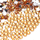 30g 6mm Crystal Rhinestone Diamond Flat Back DIY Wedding Dress (Topaz)