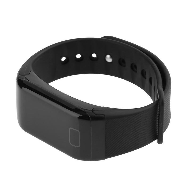 R3C IP65 Waterproof Heart Rate Blood Pressure Sleep Monitor Bracelet(Black)