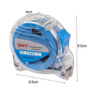 Retractable Mini Roulette Tape Ruler Tapeline Steel Tape Measure (10m25mm) Newly