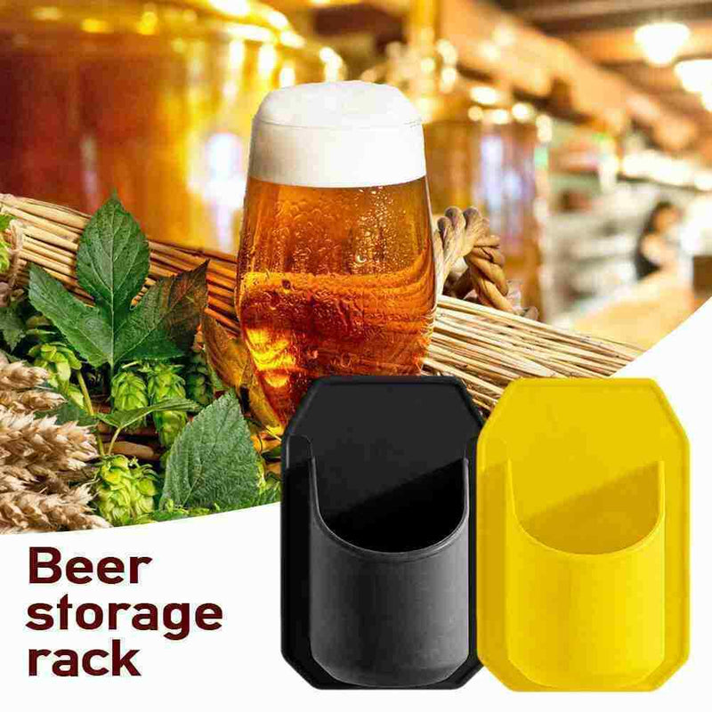 Shower Beer Holder Beverage Drink Rack Black Sticks Glass Sudski to L6W3