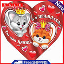 5D DIY Diamond Painting Valentines Day Love Full Round Drill Mosaic Picture Art