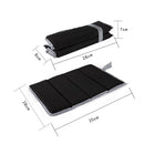 Beach Camping Mat Folding Cushion for Backpacking Mountaineering (Black) Newly