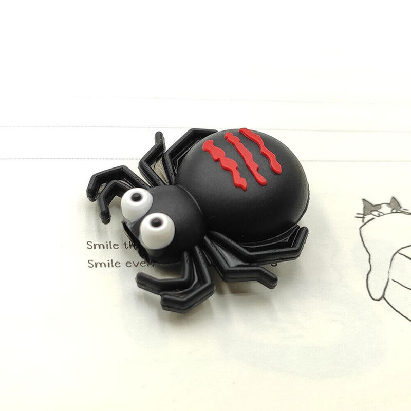 Cute Animal USB Data Cable Bites Protector Cord Wire Cable Winder (Spider)