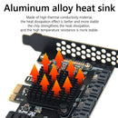 PCIE SATA 3.0 Expansion Card 6Gbs Internal Converter (1X PCIE to 10 Port) Newly