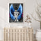 Blue Wings Angel Oil Paint By Numbers Drawing DIY Home Decoration Gift No Frame