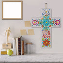 DIY Diamond Painting Cross Pendant Acrylic Hanging Wall Home Decor (ZT101) Newly