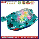 Electric Universal Transparent Rotating Mechanical Gear Tank with Sound Light