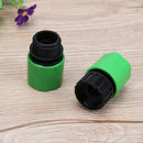 2pcs Hose Connector From Quick Connector To 3/4" Thread Connector