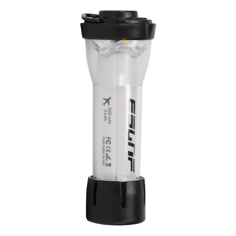 LED Lamp Adjustable Lighthouse Flashlights USB Charging for Outdoor (White A)