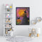 Frameless Oil Paint By Numbers DIY Witch Picture Craft Living Room Decoration