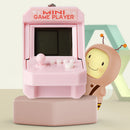 Handheld Keychain Arcade Game Console Mini Video Gaming Player Puzzle Kids Toys