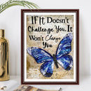 5D DIY Diamond Painting Kits Words Butterfly Full Square Drill Wall Art Cra