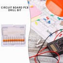 10pcs Engraving Drill Bits Tungsten Steel Woodworking Hand Drill (0.45mm) Newly