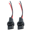 2pcs 7440 T20 Bulb Connector Male Adapter for Car Turn Signal Bulb Socket Newly