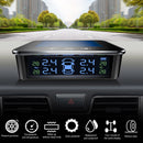 AN-11 Solar Car TPMS Touch Switch Auto Tyre Pressure Monitoring Warning System