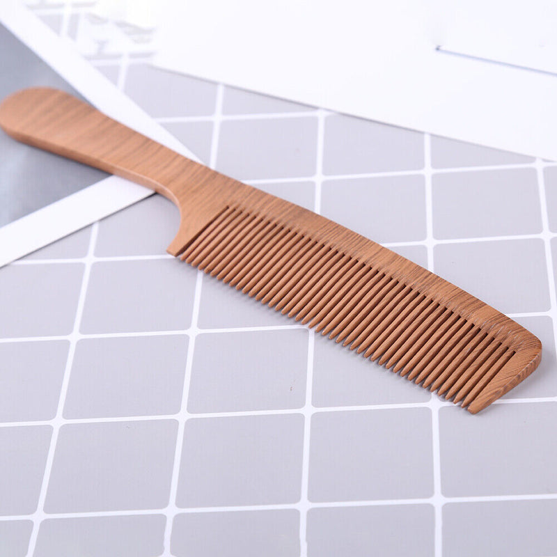 Wooden Smooth Comb Scalp Massage Anti Tangling Static Salon Hair Brush (05)