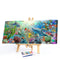 Undersea Dolphins Oil Paint By Numbers Kits DIY Handpainted Decoration Unfr